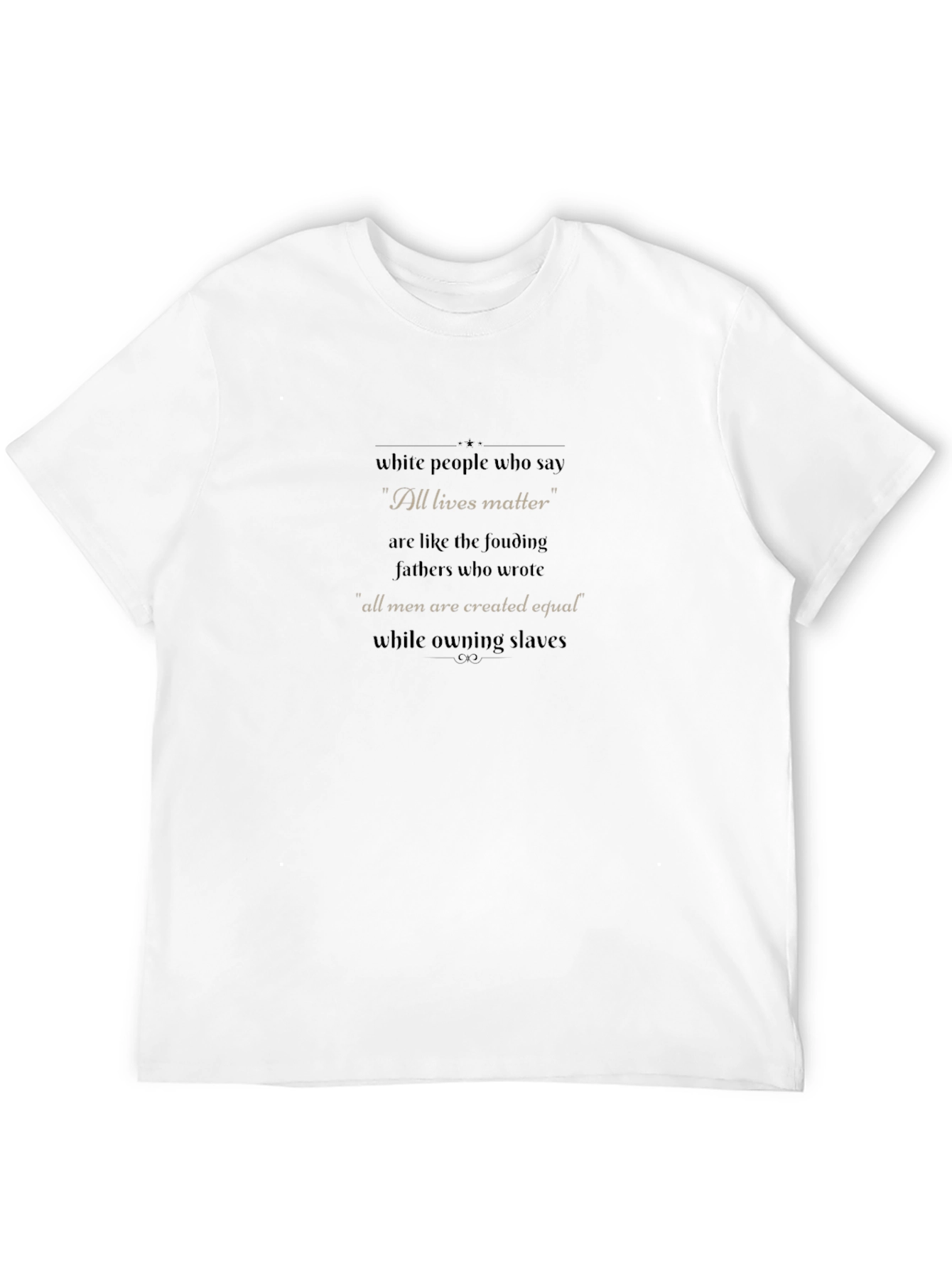 All Lives Matter T-Shirt