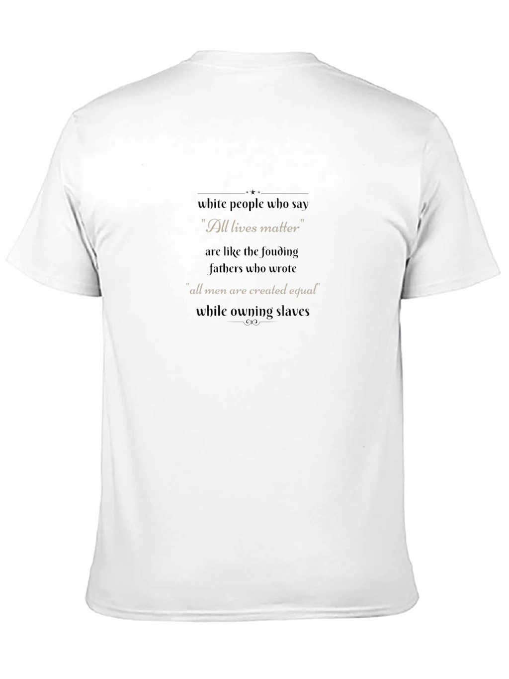 All Lives Matter T-Shirt