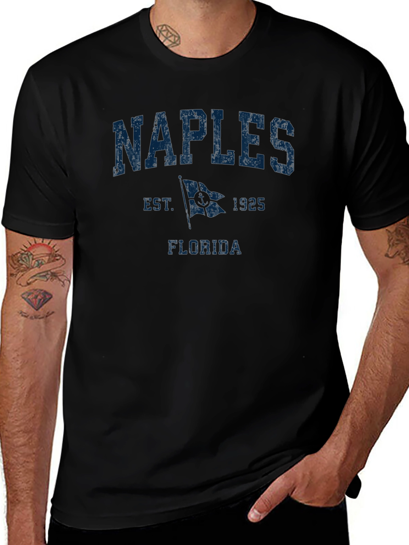 Naples Florida Est. 1925 Graphic T-Shirt