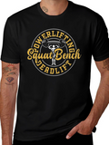 Powerlifting Squat Bench Deadlift Graphic Tee