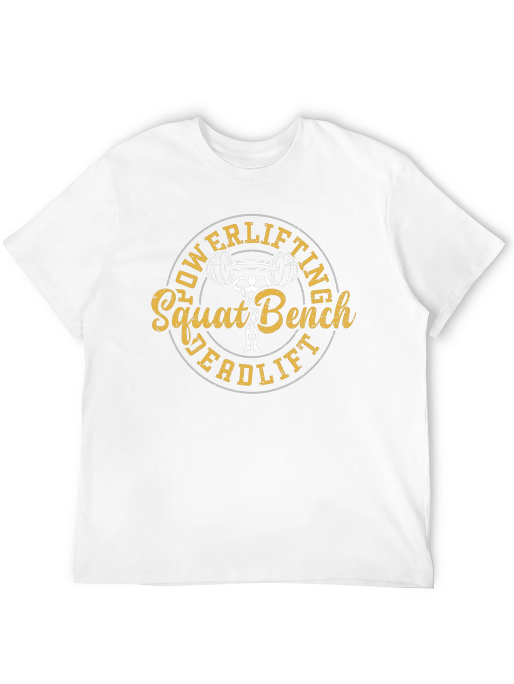 Powerlifting Squat Bench Deadlift Graphic Tee