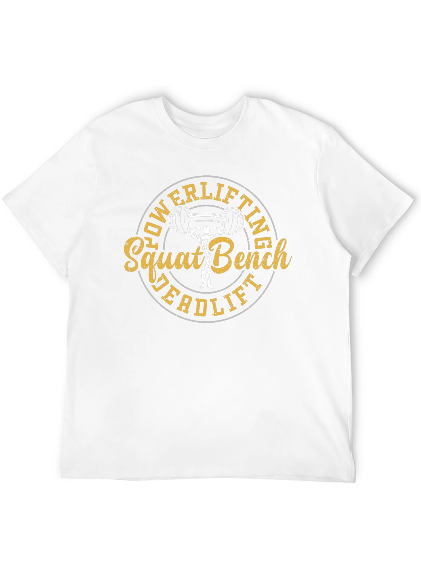 Powerlifting Squat Bench Deadlift Graphic Tee
