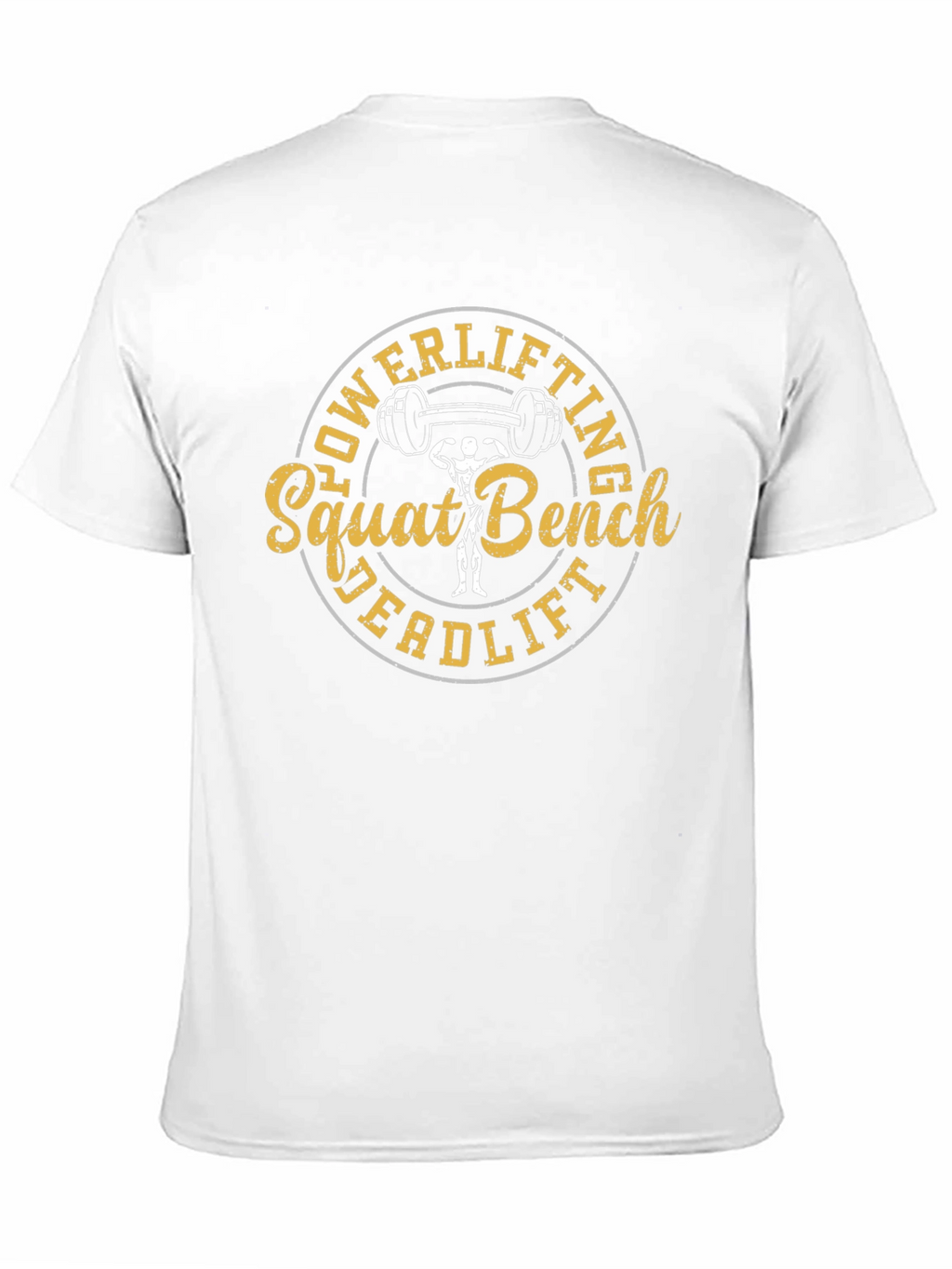 Powerlifting Squat Bench Deadlift Graphic Tee
