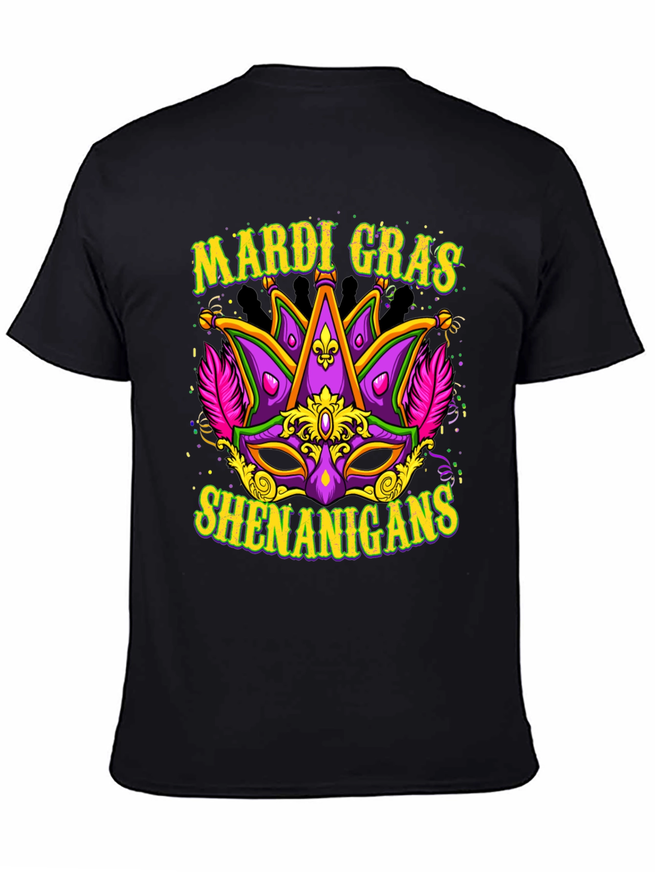 Mardi Gras Shenanigans Graphic T-Shirt