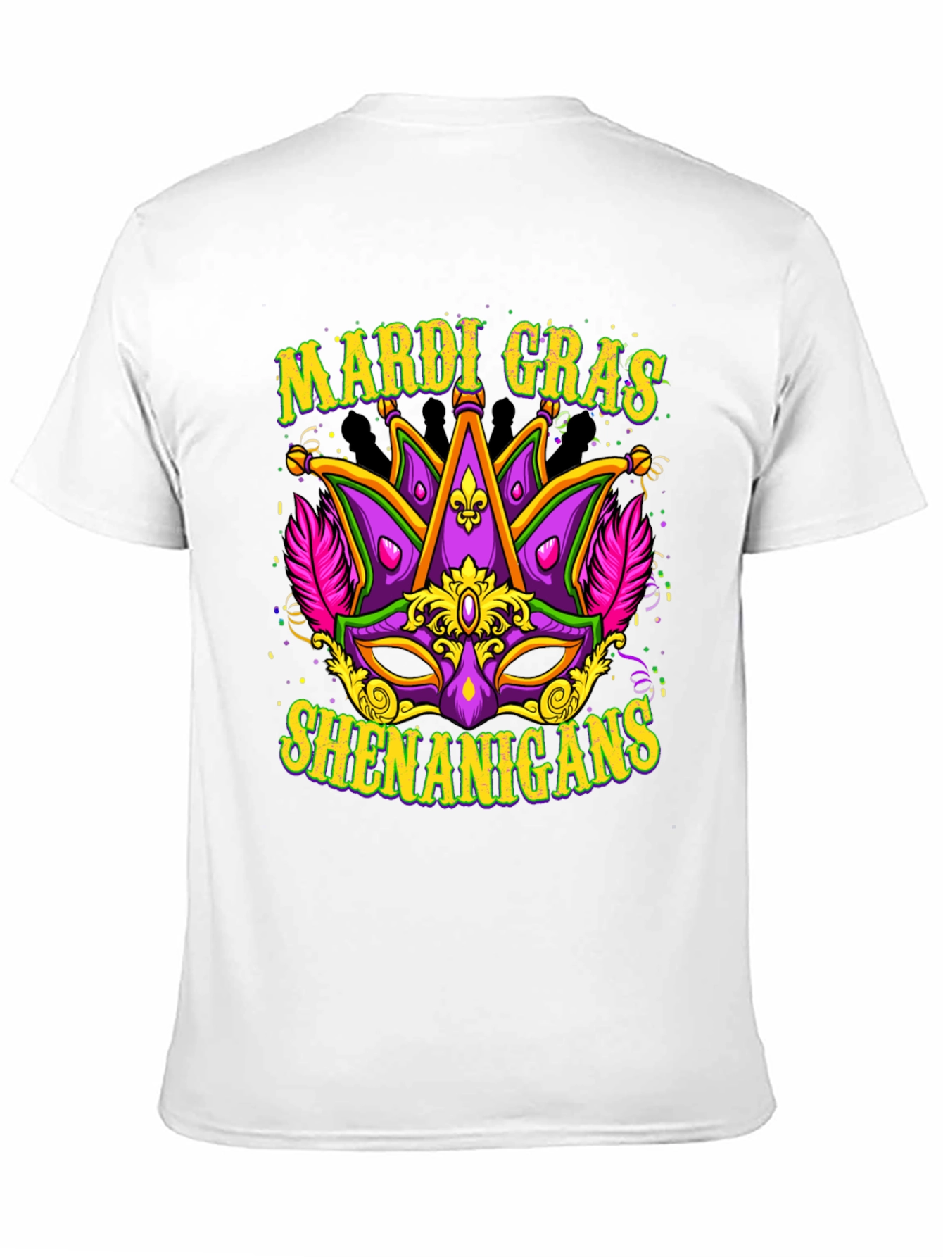Mardi Gras Shenanigans Graphic T-Shirt
