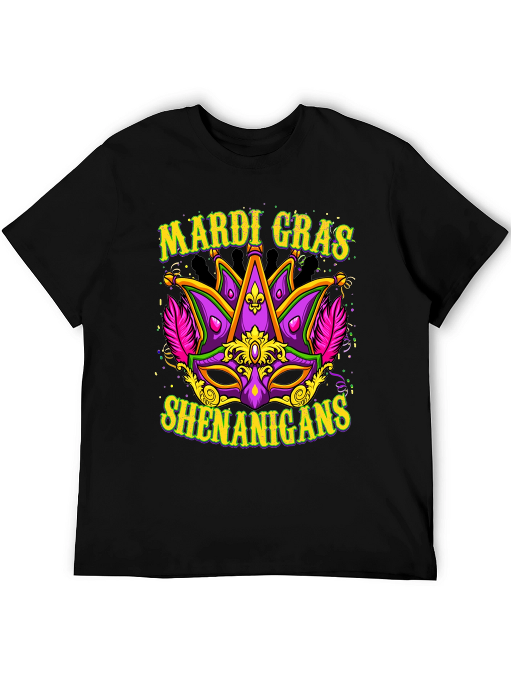 Mardi Gras Shenanigans Graphic T-Shirt