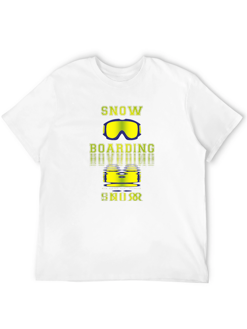 Snowboarding Graphic T-Shirt - Sporty Winter Apparel