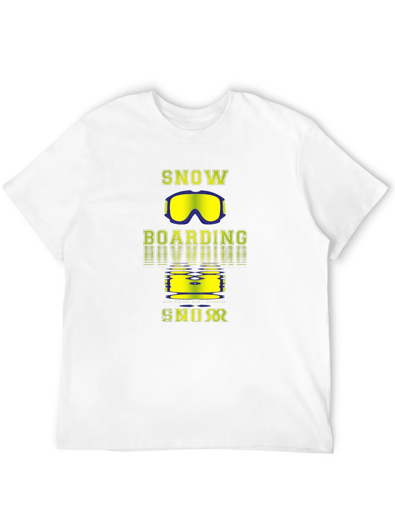 Snowboarding Graphic T-Shirt - Sporty Winter Apparel