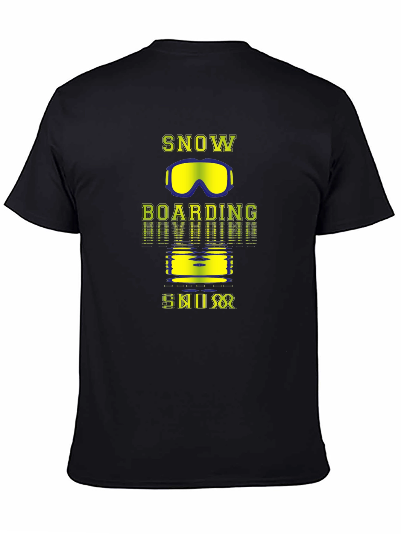 Snowboarding Graphic T-Shirt - Sporty Winter Apparel