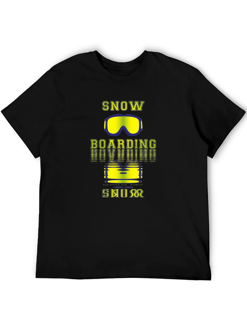 Snowboarding Graphic T-Shirt - Sporty Winter Apparel