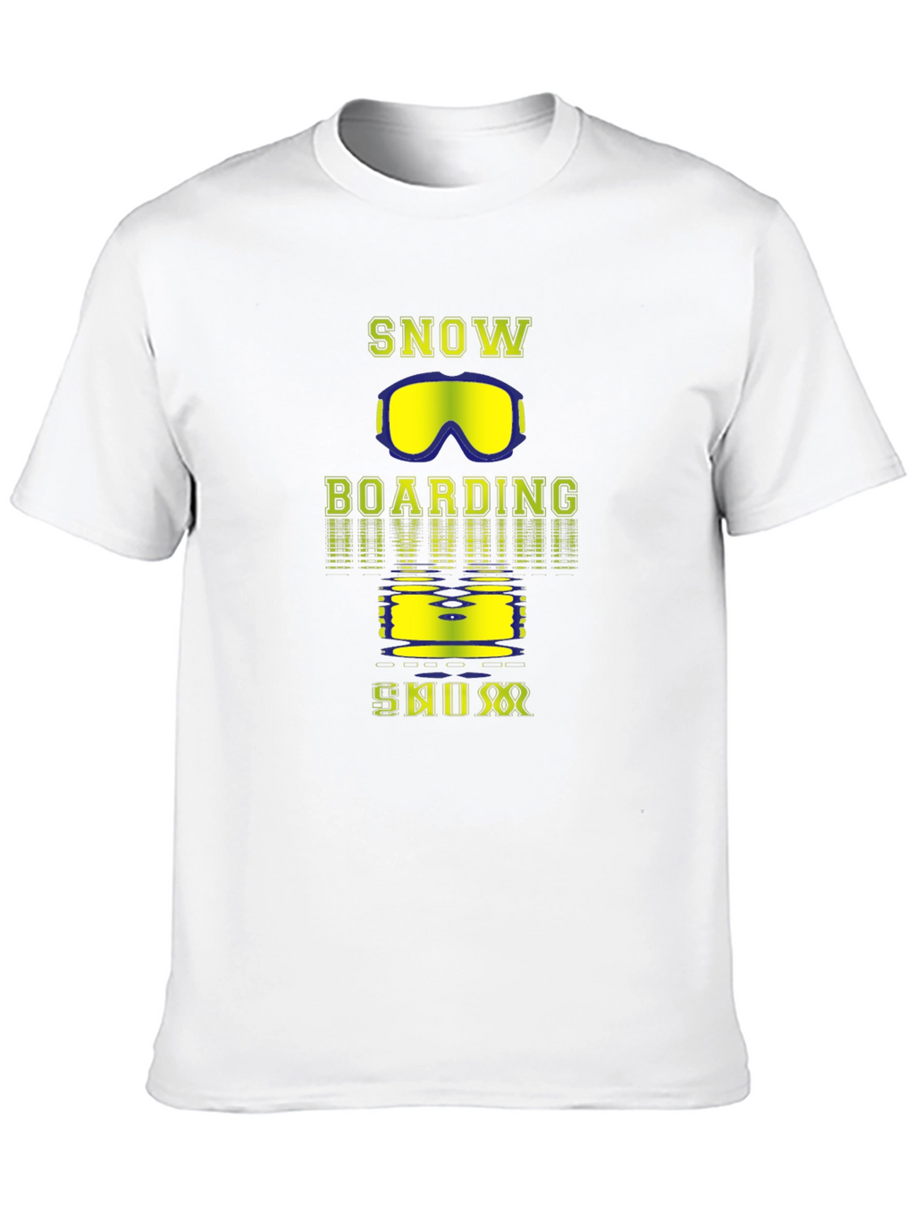Snowboarding Graphic T-Shirt - Sporty Winter Apparel