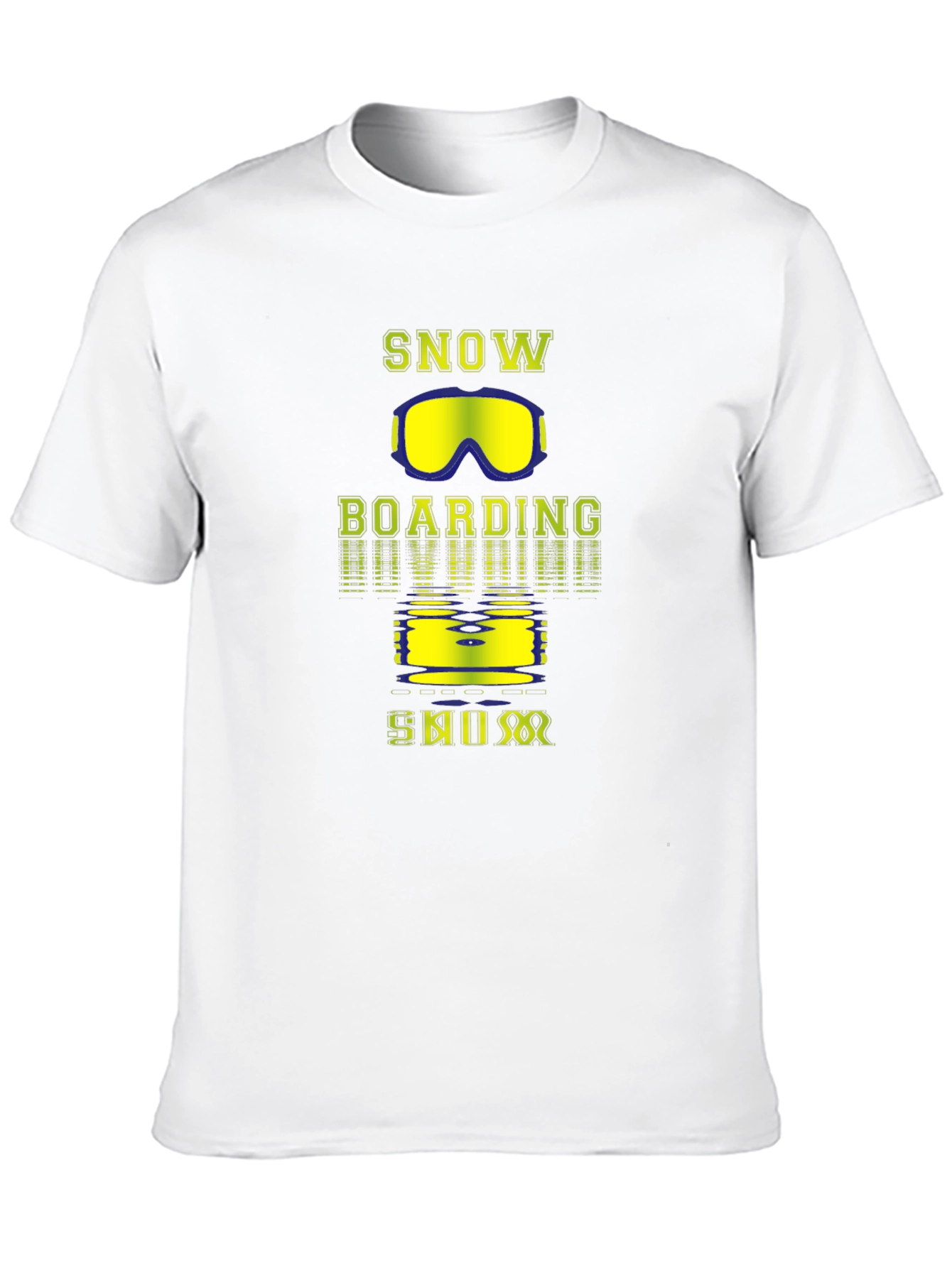Snowboarding Graphic T-Shirt - Sporty Winter Apparel
