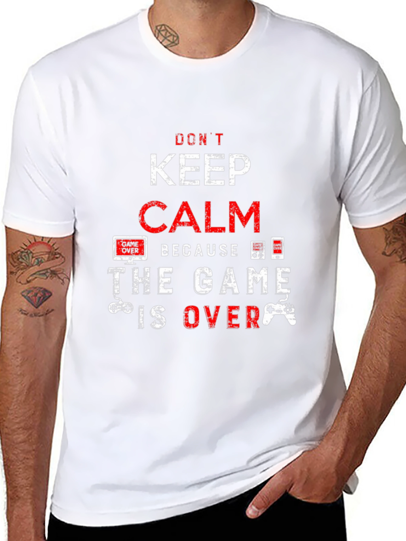 Dont Keep Calm - Game Over T-Shirt