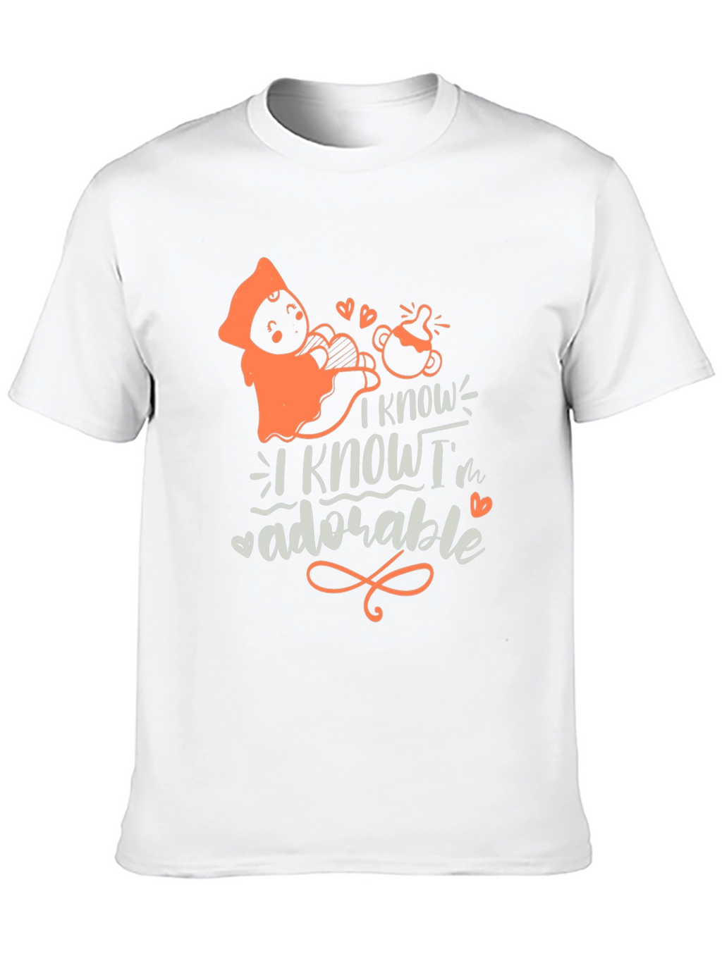 I Know Im Adorable Baby T-Shirt