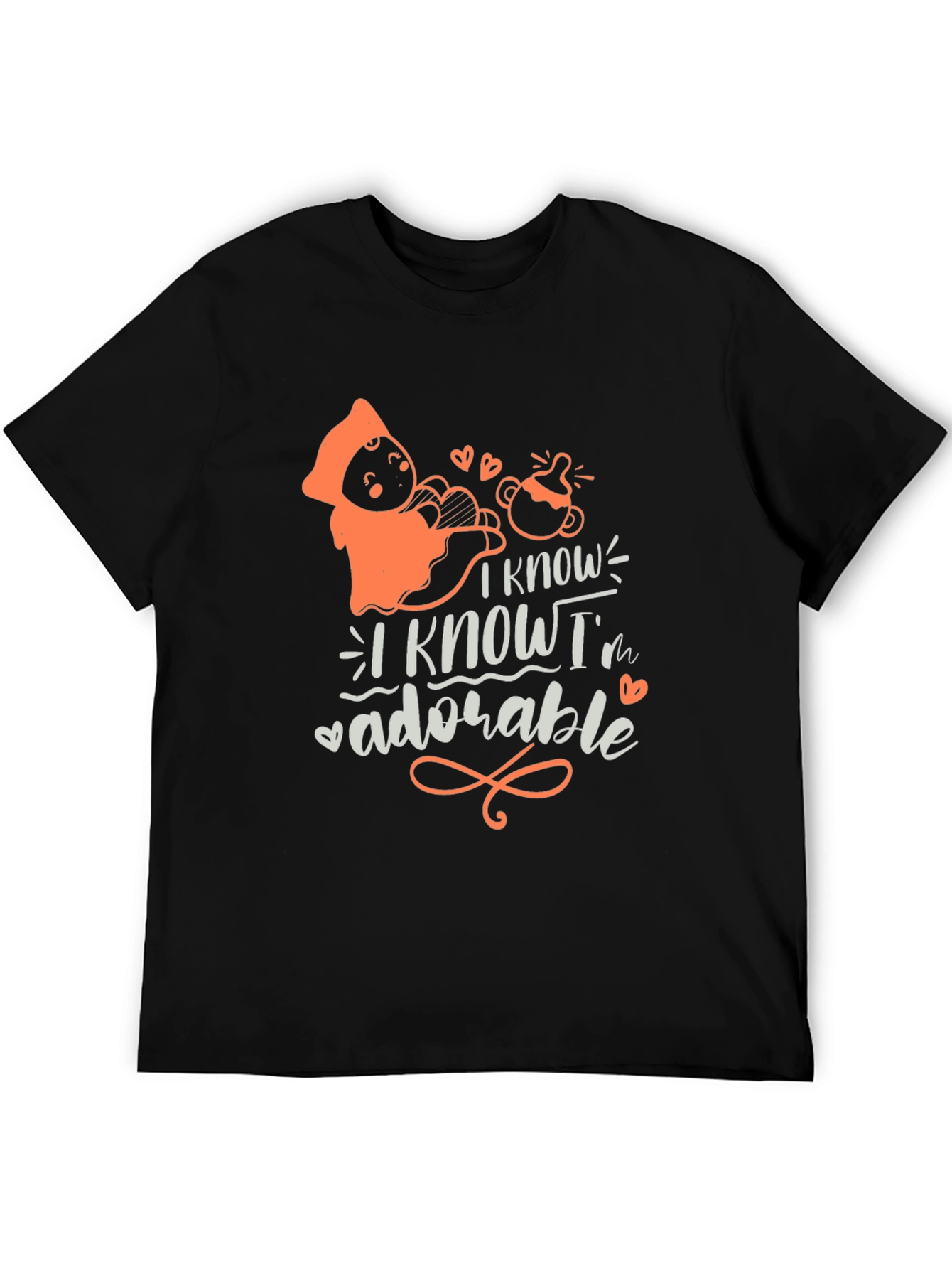 I Know Im Adorable Baby T-Shirt