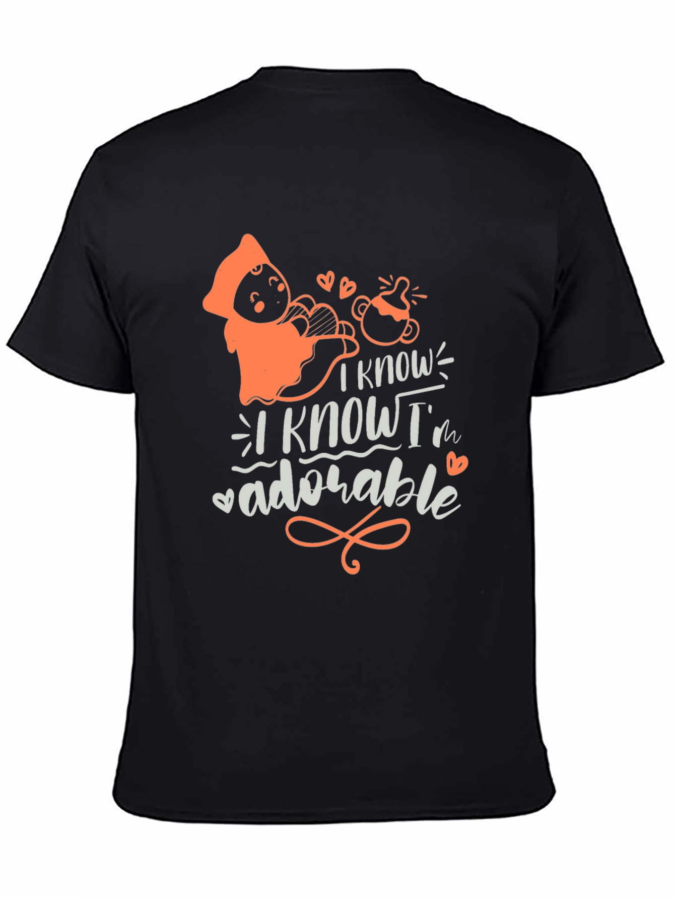I Know Im Adorable Baby T-Shirt