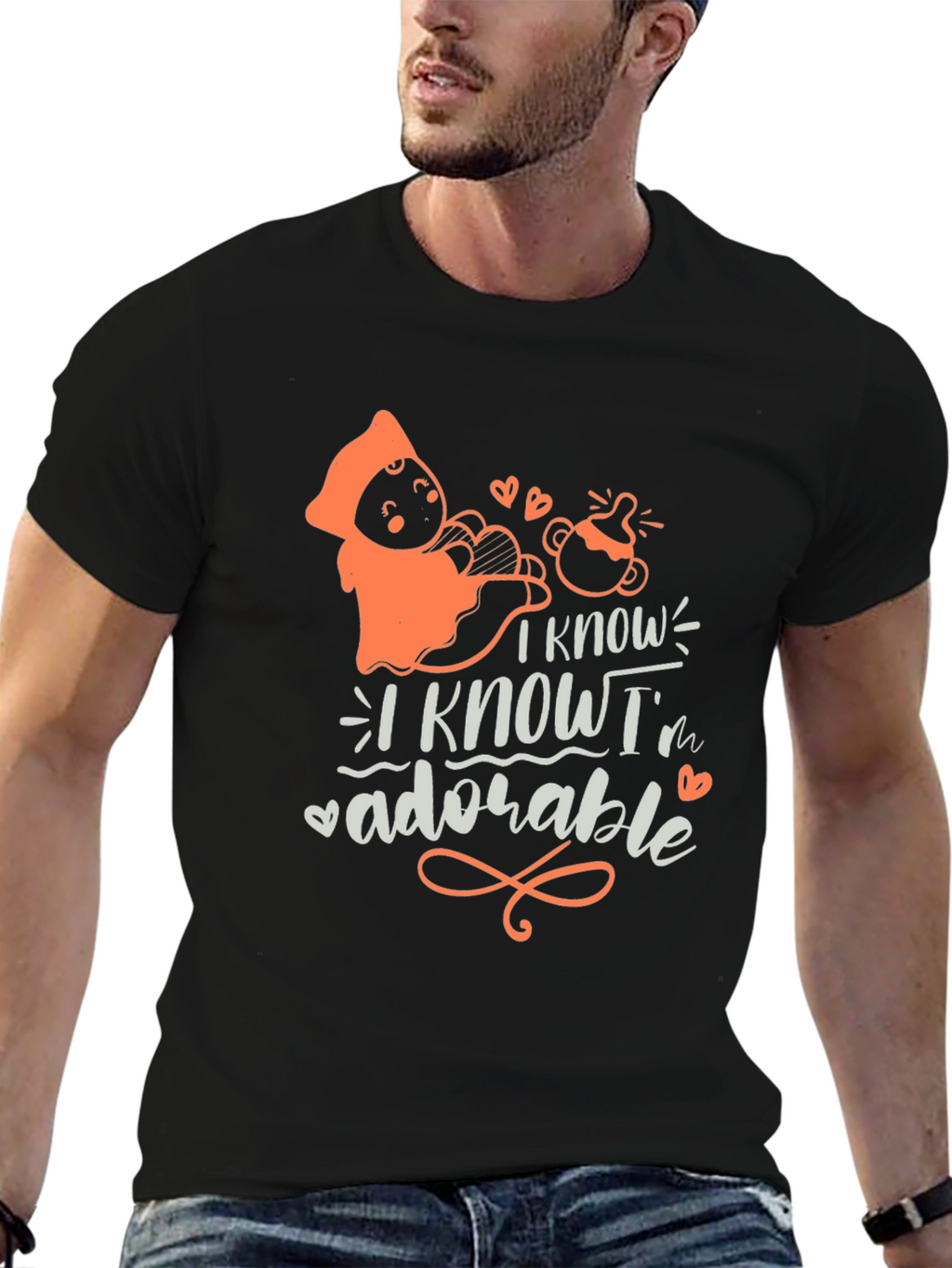 I Know Im Adorable Baby T-Shirt