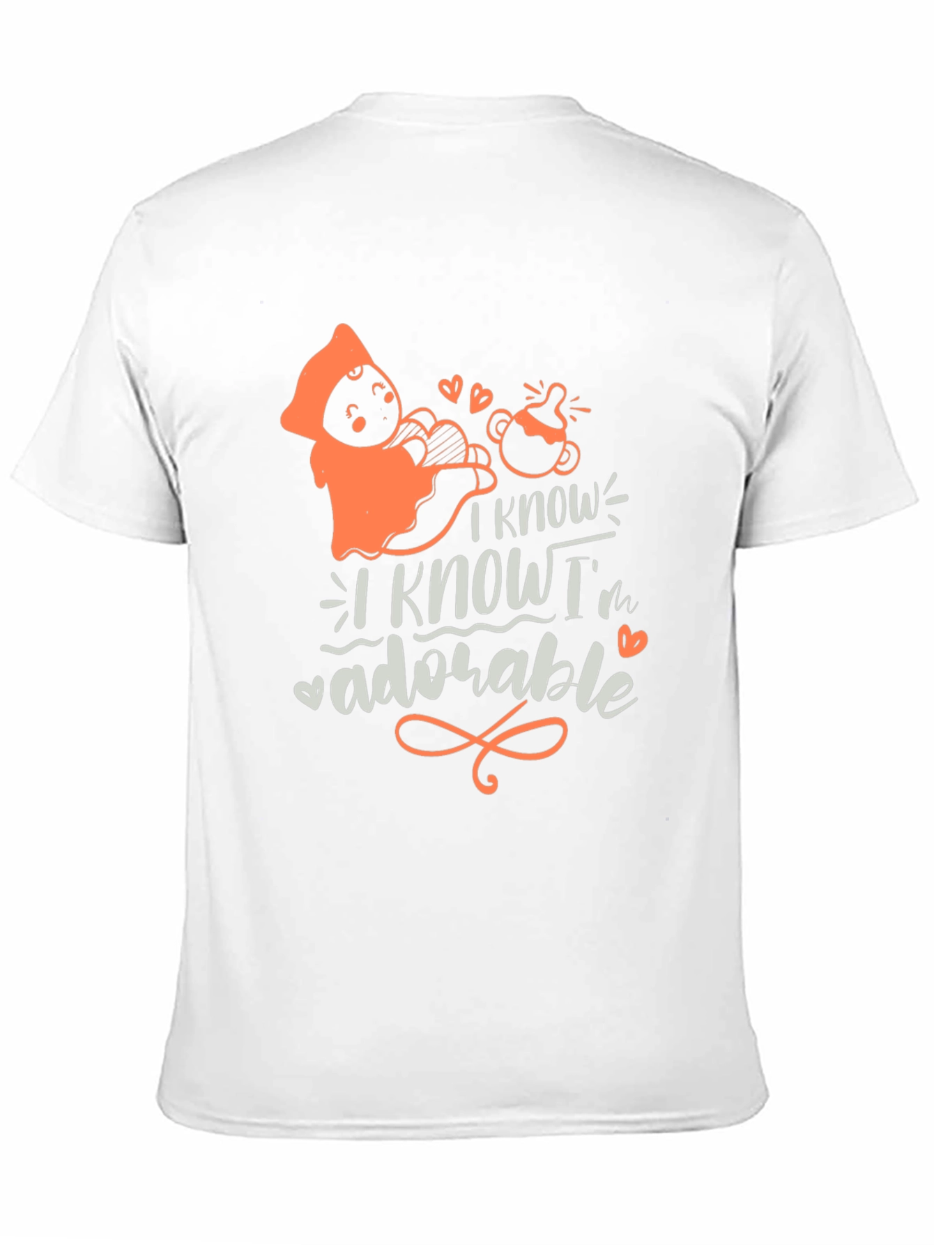 I Know Im Adorable Baby T-Shirt