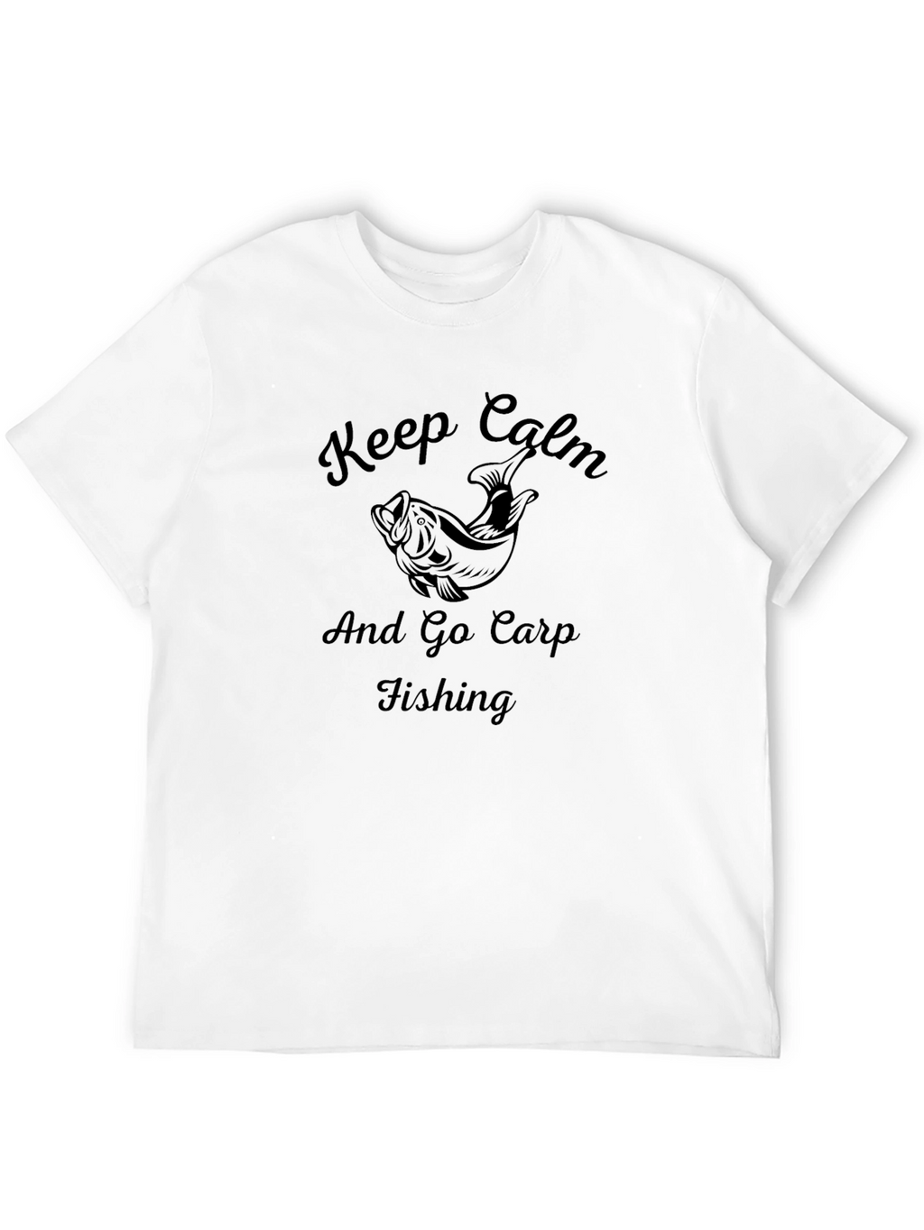 Keep Calm & Go Carp Fishing - Graphic T-Shirt