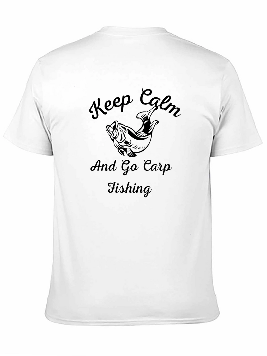Keep Calm & Go Carp Fishing - Graphic T-Shirt