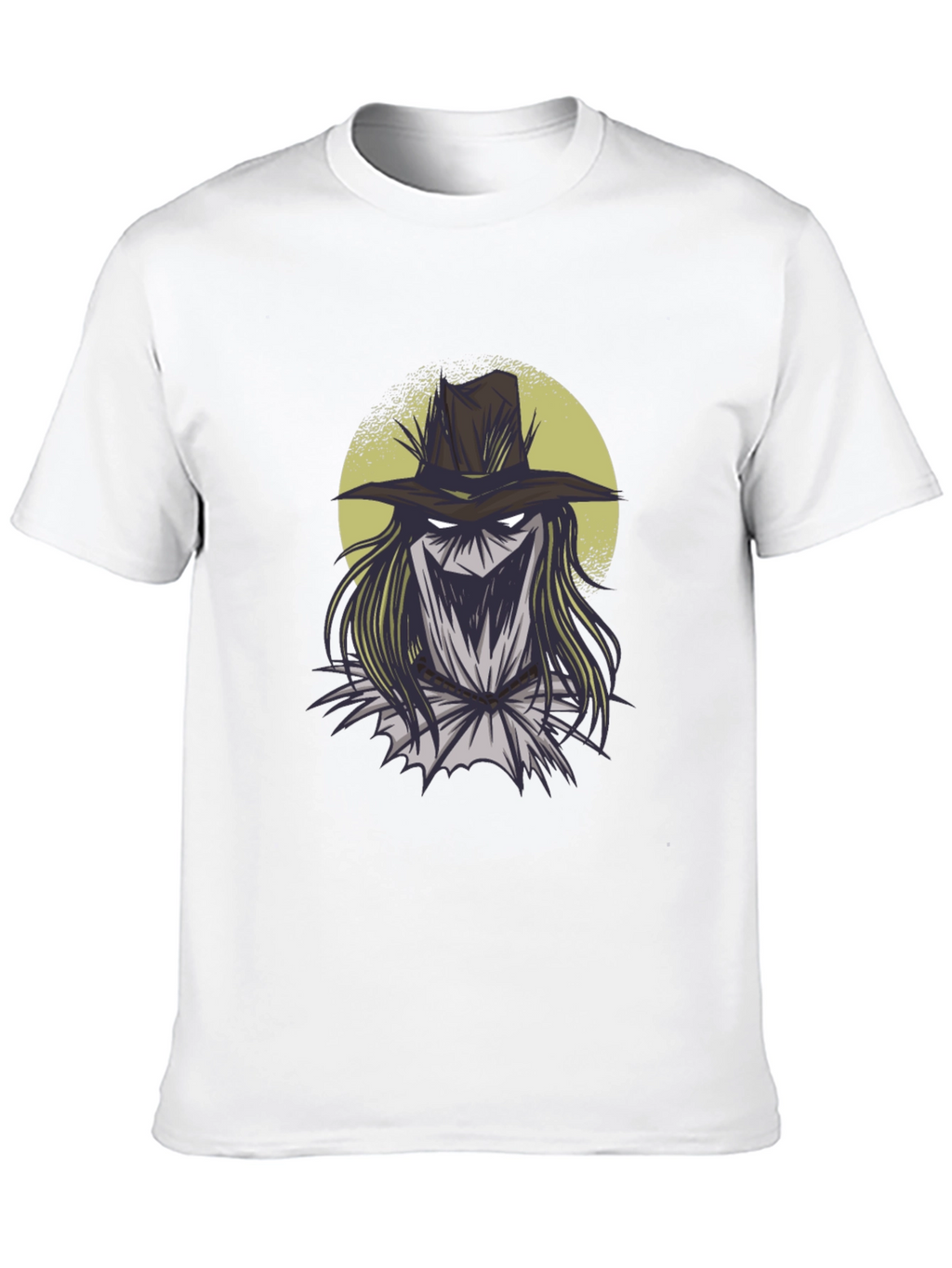 Scarecrow Graphic Tee - Spooky Season Style