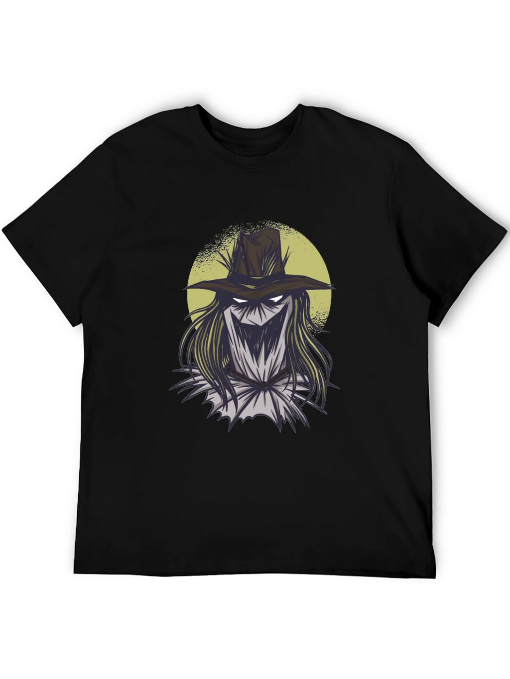 Scarecrow Graphic Tee - Spooky Season Style