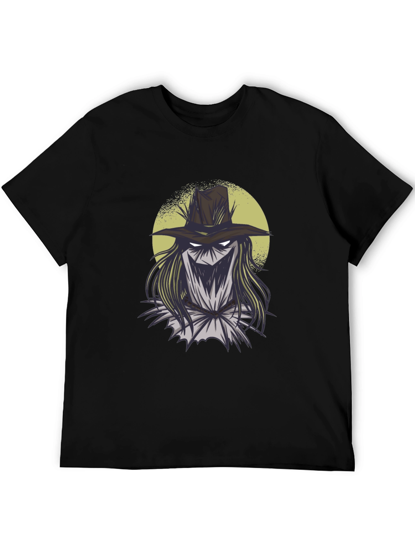 Scarecrow Graphic Tee - Spooky Season Style