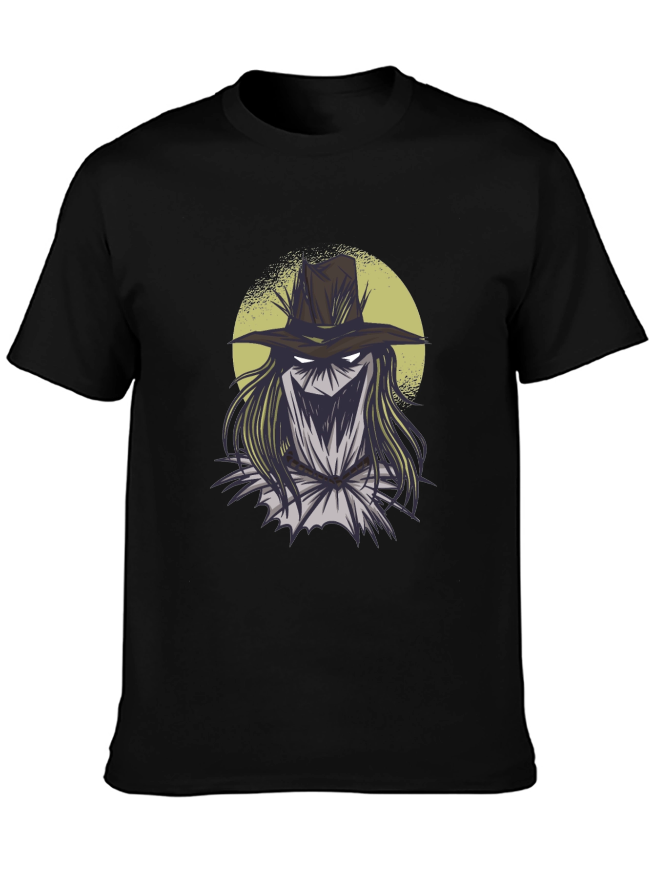 Scarecrow Graphic Tee - Spooky Season Style