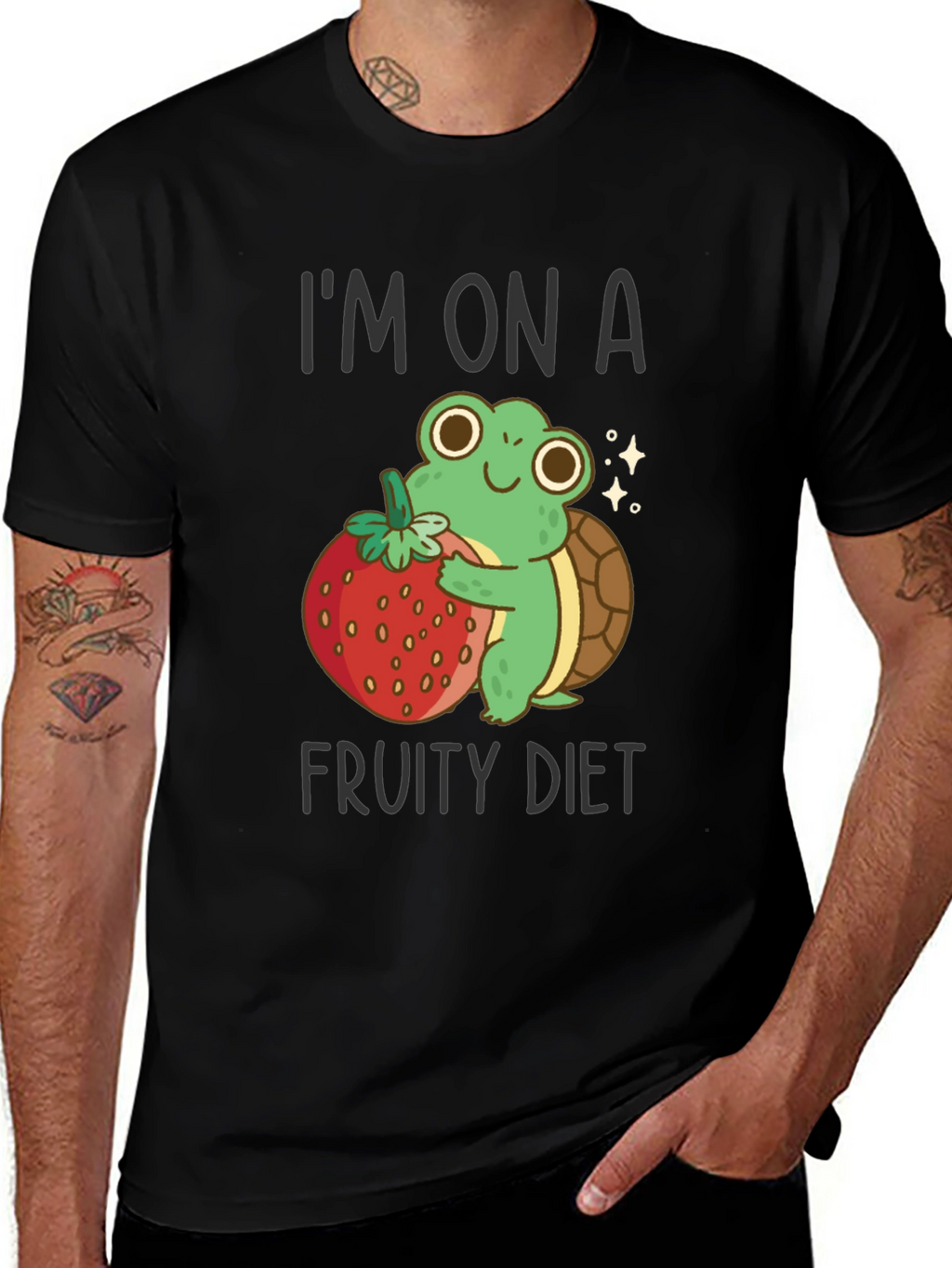 Fruity Diet Turtle T-Shirt
