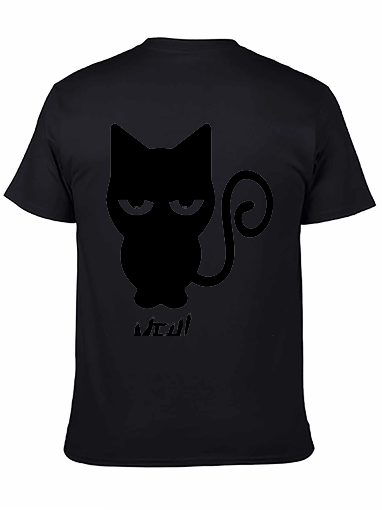 Grumpy Cat T-Shirt - Mens Black Tee with Fun Cartoon Graphic
