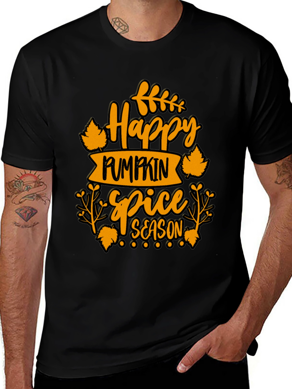 Happy Pumpkin Spice Season Graphic Tee
