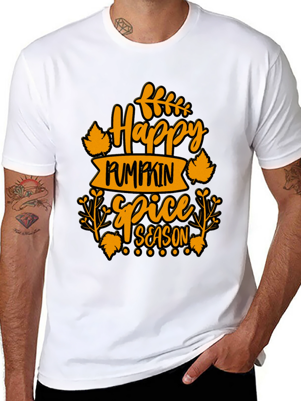 Happy Pumpkin Spice Season Graphic Tee