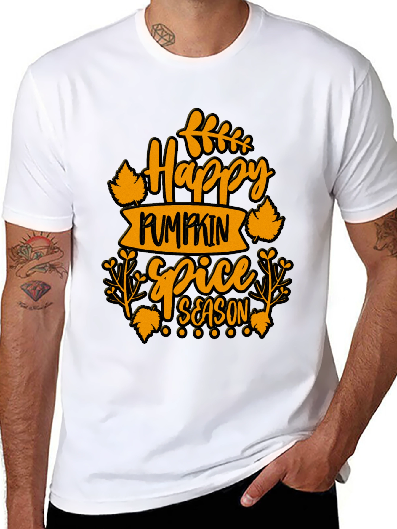 Happy Pumpkin Spice Season Graphic Tee