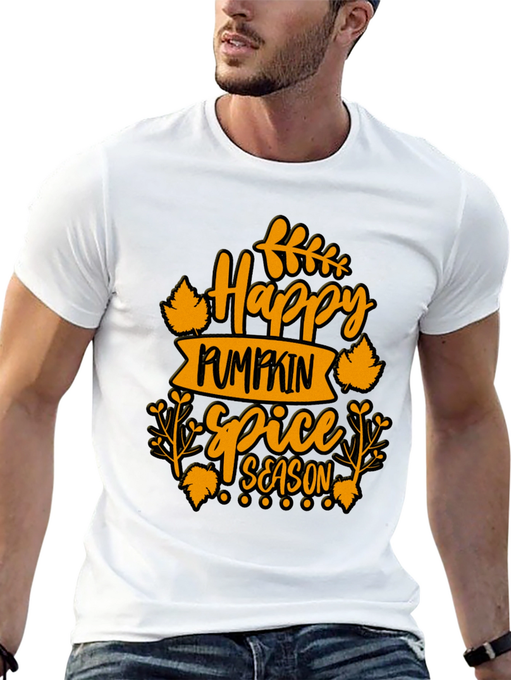Happy Pumpkin Spice Season Graphic Tee
