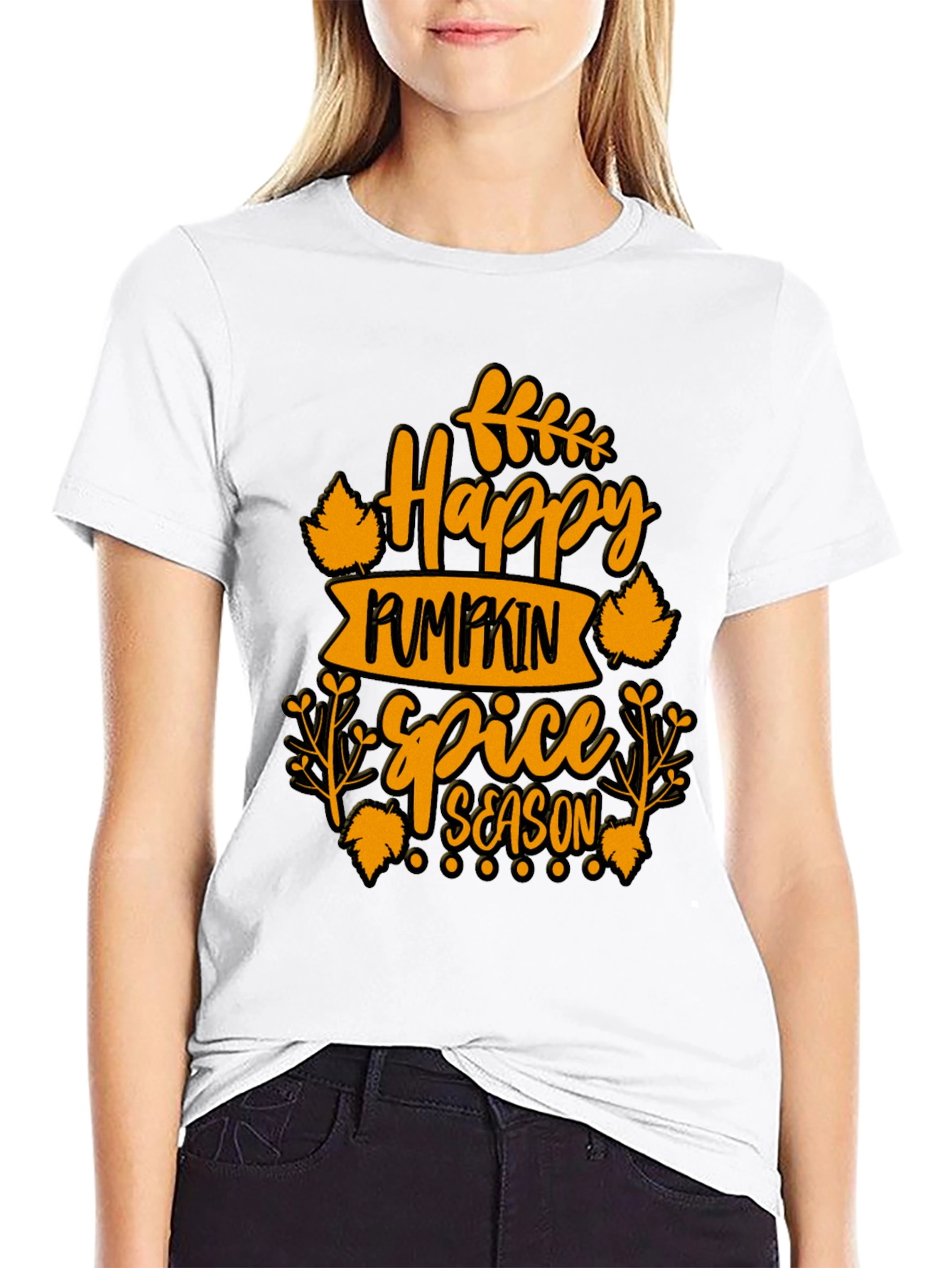 Happy Pumpkin Spice Season Graphic Tee