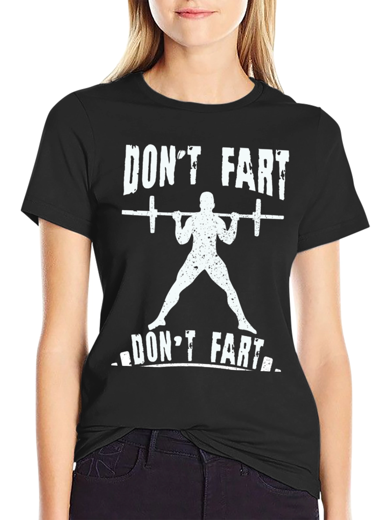 Dont Fart Gym T-Shirt - Funny Workout Tee