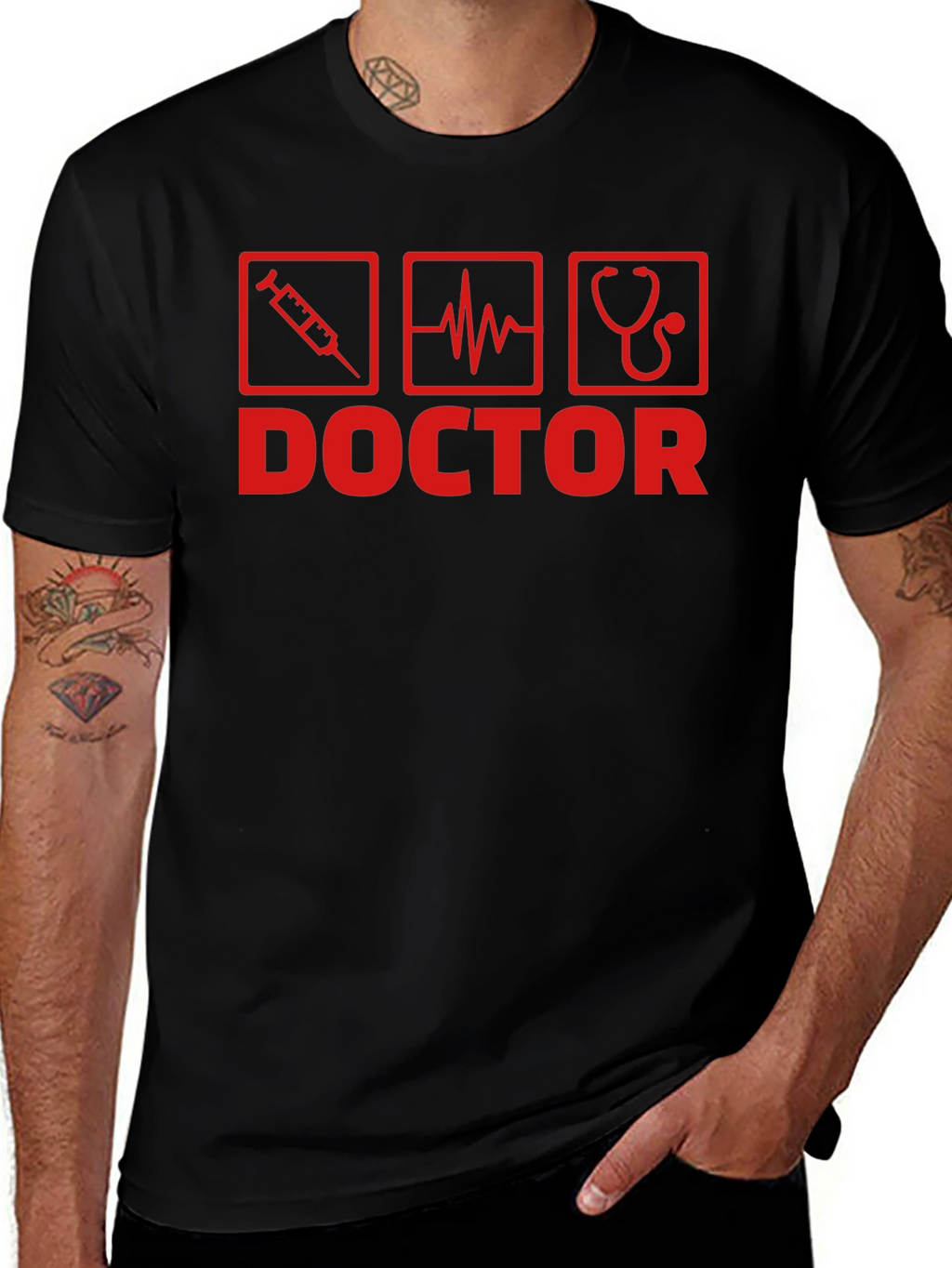 Doctor Graphic Tee - Medical Profession T-Shirt