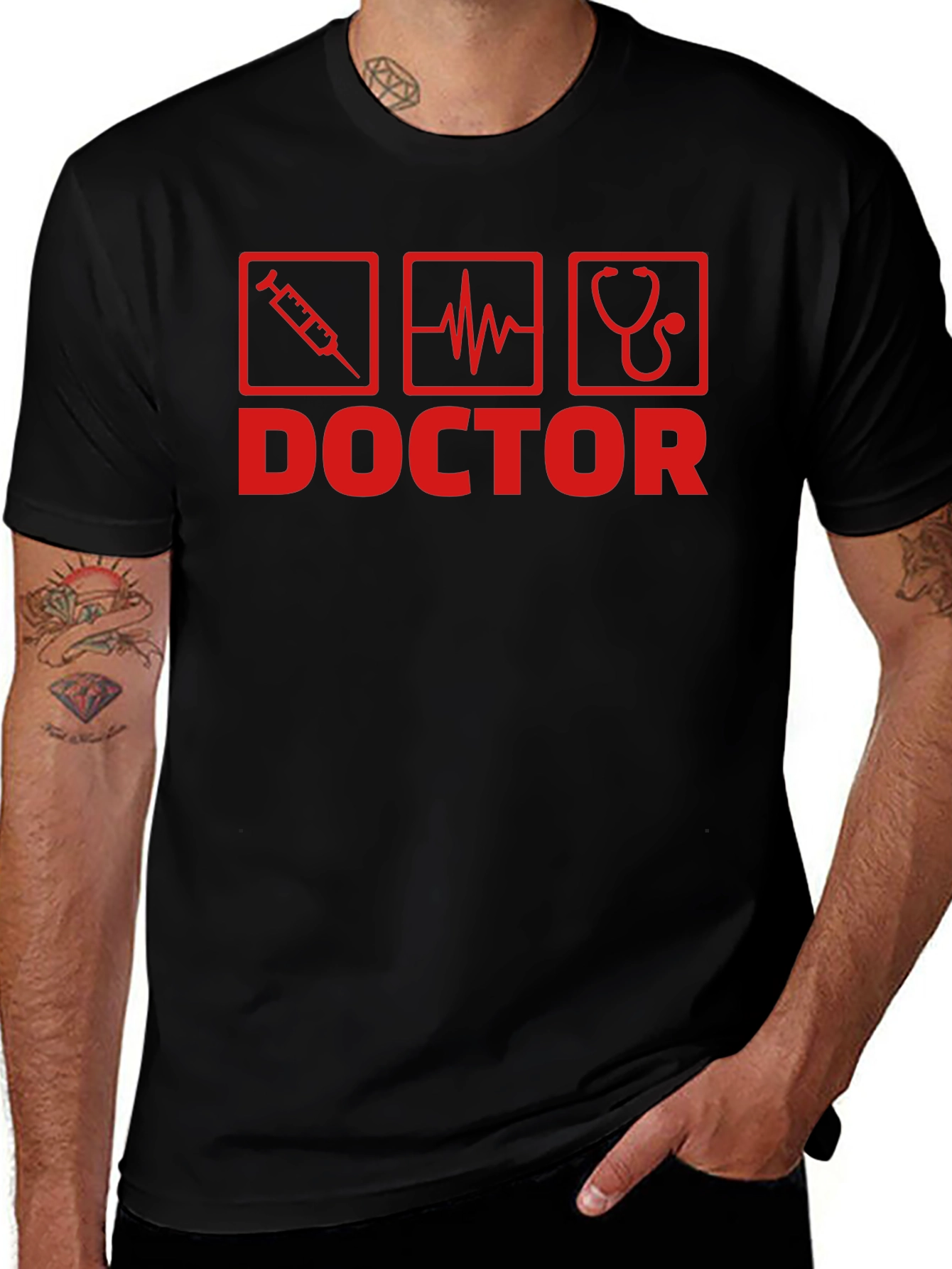 Doctor Graphic Tee - Medical Profession T-Shirt