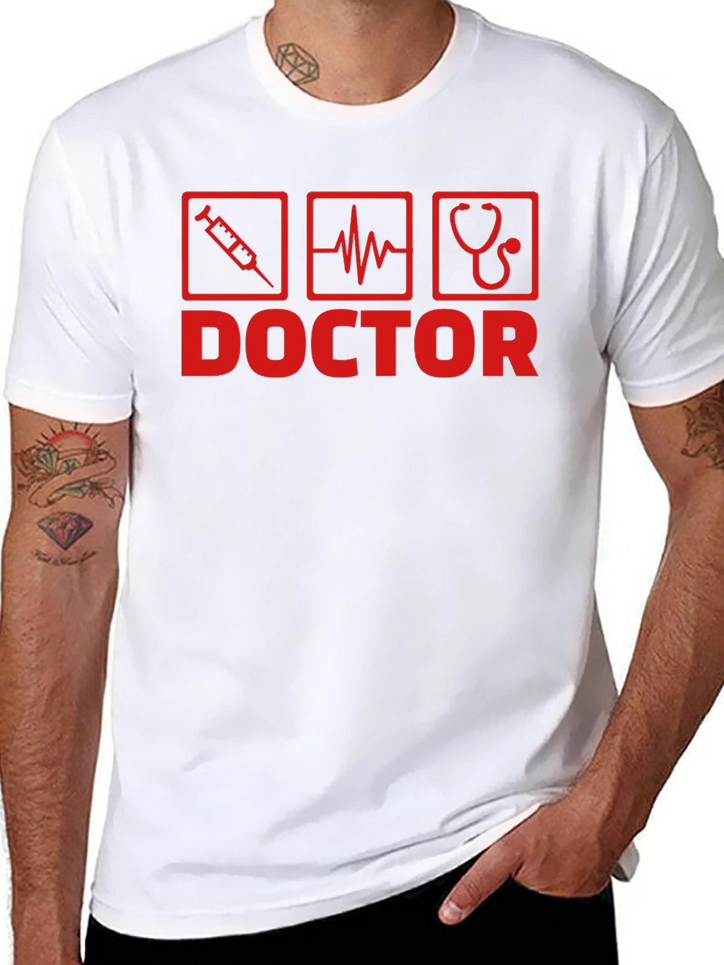 Doctor Graphic Tee - Medical Profession T-Shirt