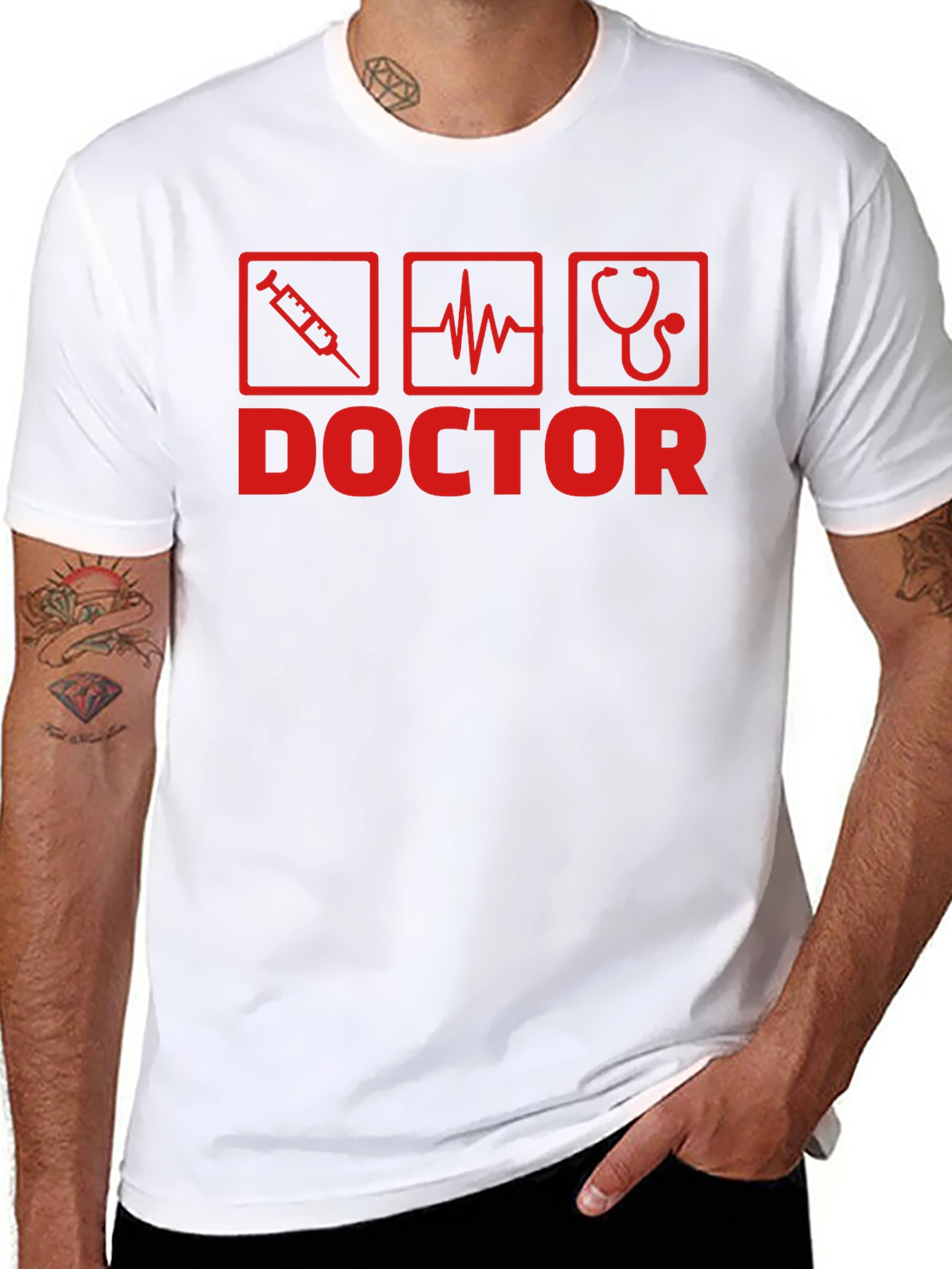 Doctor Graphic Tee - Medical Profession T-Shirt