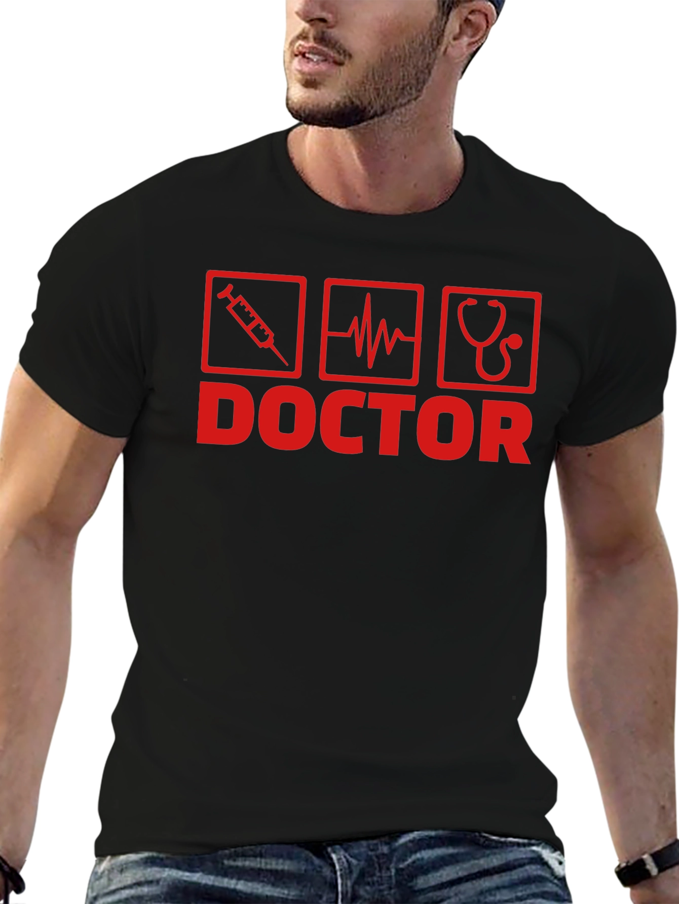 Doctor Graphic Tee - Medical Profession T-Shirt