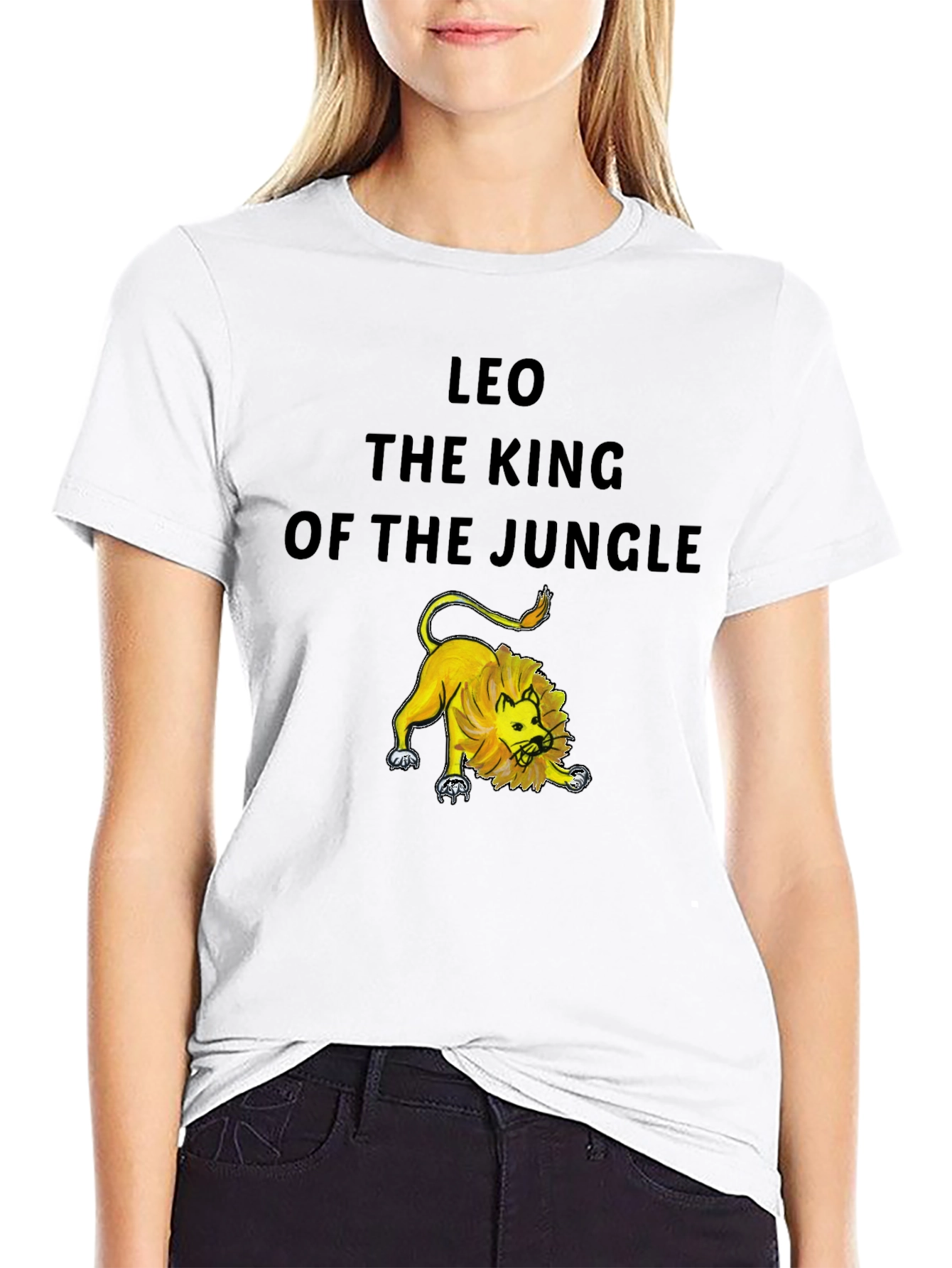 LEO The King of the Jungle Graphic Tee
