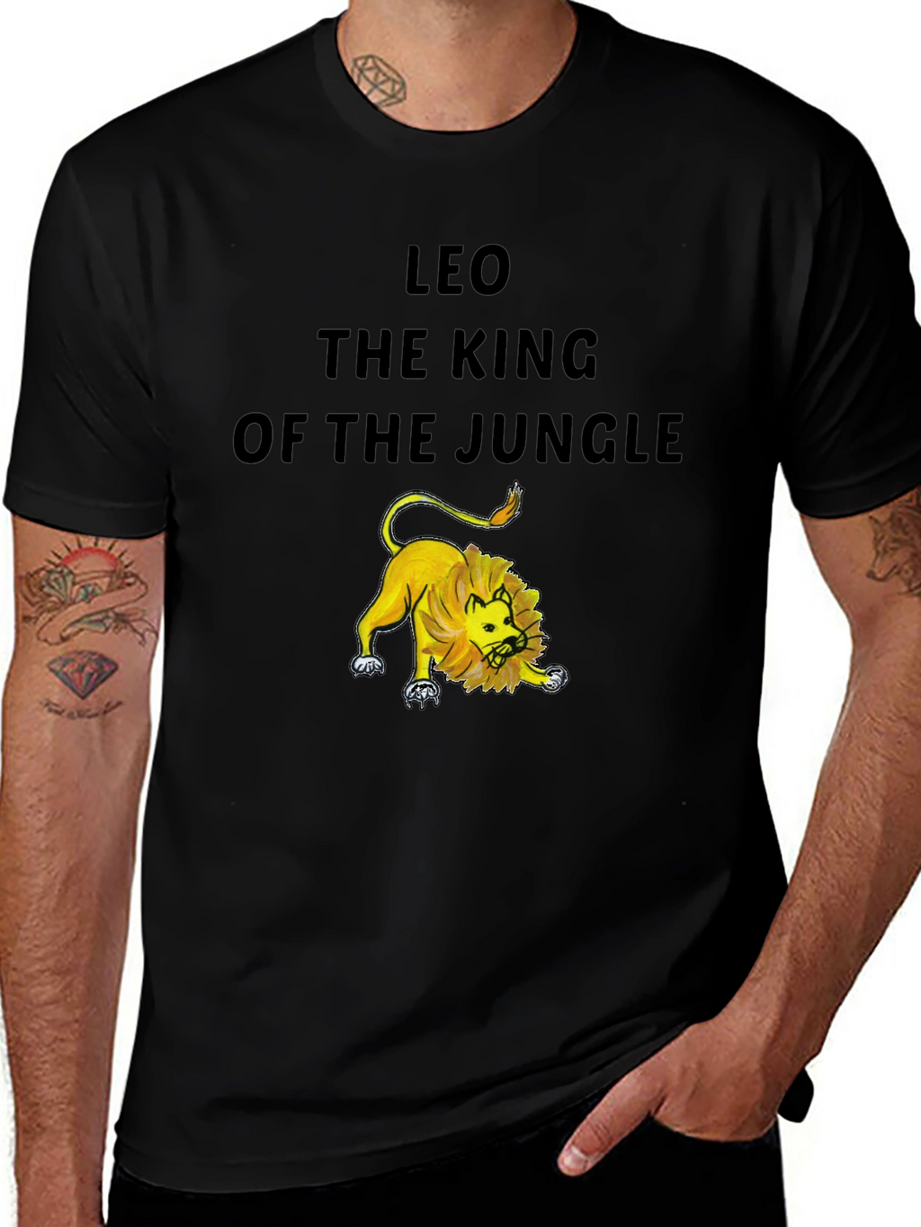 LEO The King of the Jungle Graphic Tee