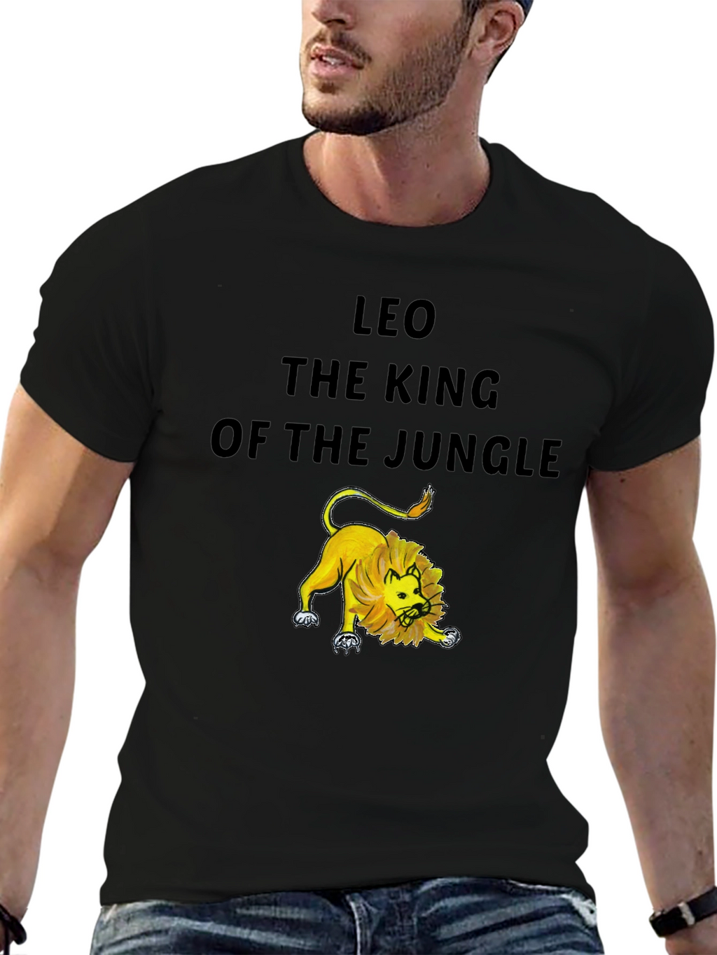 LEO The King of the Jungle Graphic Tee