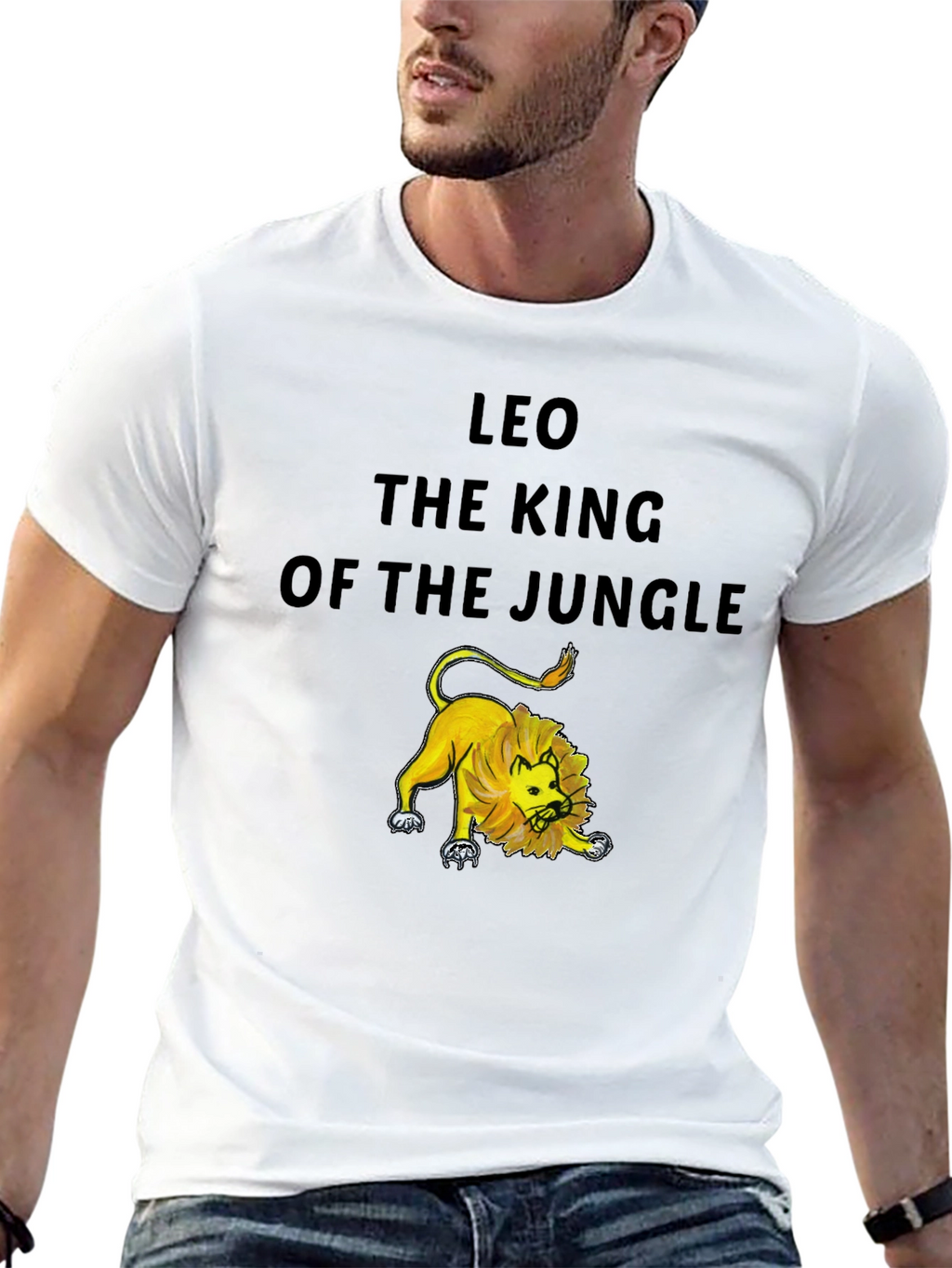 LEO The King of the Jungle Graphic Tee