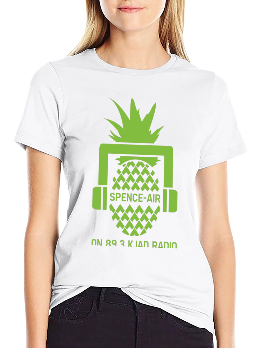Spence-Air On 89.3 KIAN Radio Black T-Shirt