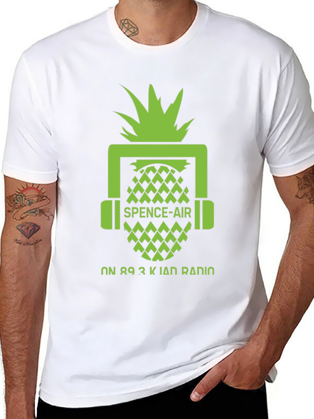 Spence-Air On 89.3 KIAN Radio Black T-Shirt