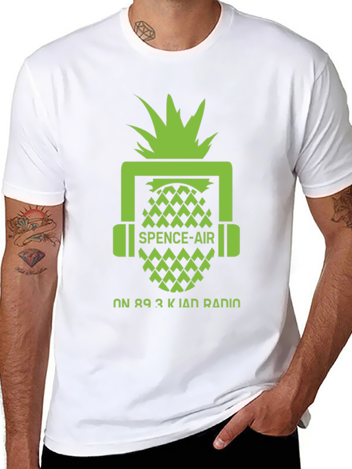 Spence-Air On 89.3 KIAN Radio Black T-Shirt