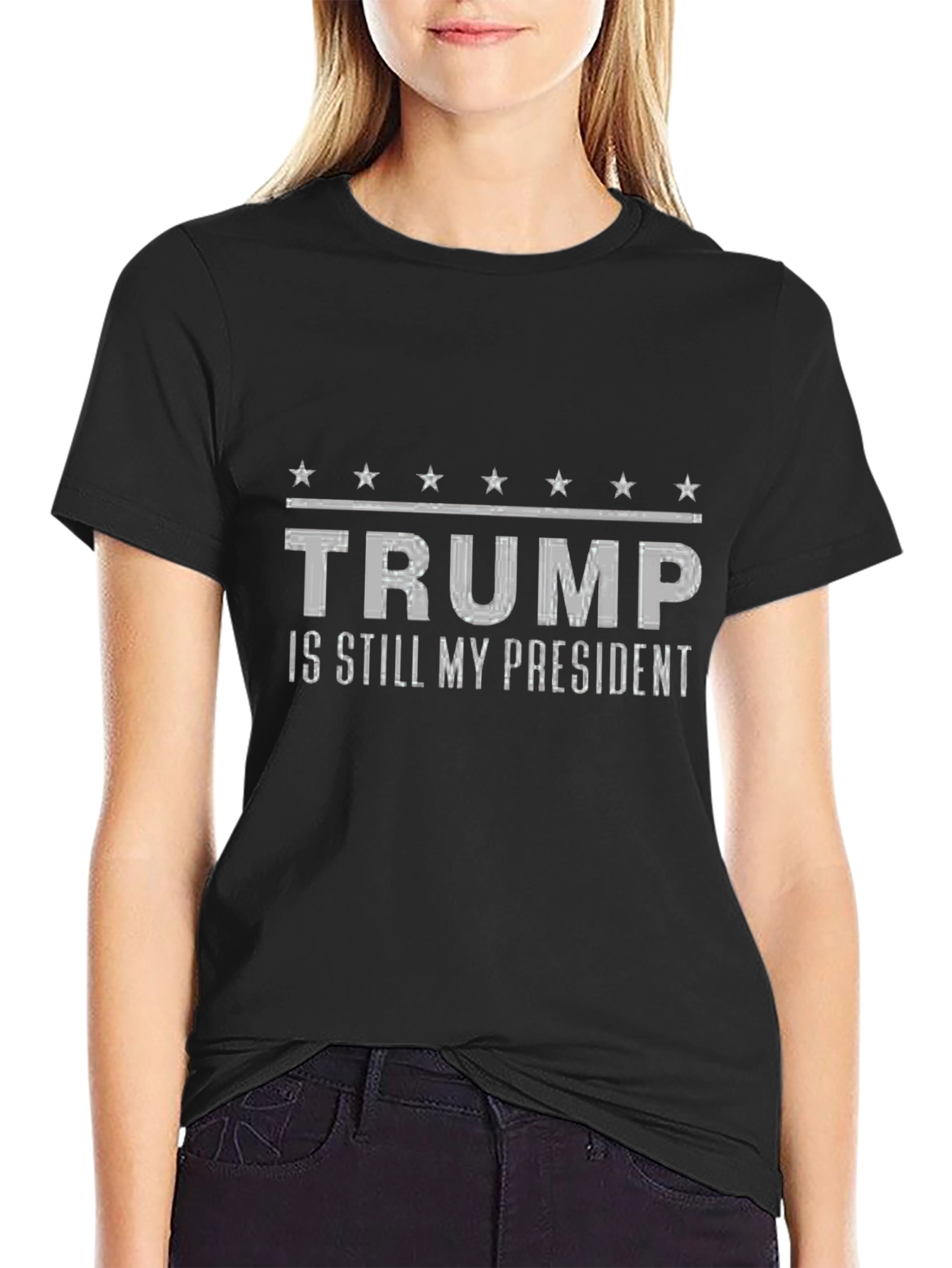 Trump is Still My President Black T-Shirt