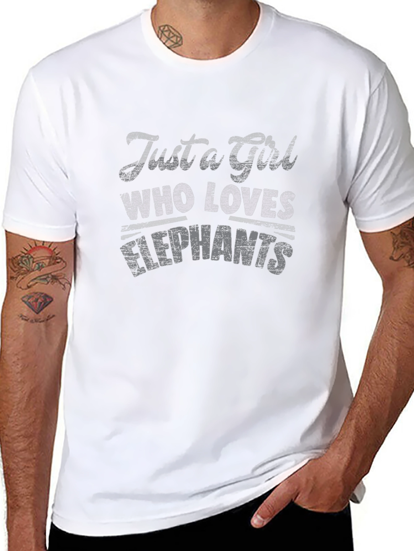 Elephant Lover T-Shirt - Graphic Tee